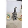 Image 3 : Terracotta Army Kneeling Warrior Replica Statue, Ceramic Fox Figurine, and More