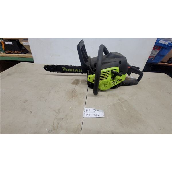 Poulan P3314 Gas-Powered Chainsaw with 14" Bar and 33cc Engine, 2013
