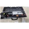 Image 4 : Jobmate Laser Level with Adjustable Tripod, Model 77-4537-6, in Hard Plastic Case