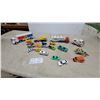 Image 1 : Assortment of Toy Vehicles Including Pepsi-Cola Semi-Trailer Truck, Tonka Dump Truck and More