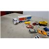 Image 2 : Assortment of Toy Vehicles Including Pepsi-Cola Semi-Trailer Truck, Tonka Dump Truck and More