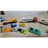Image 4 : Assortment of Toy Vehicles Including Pepsi-Cola Semi-Trailer Truck, Tonka Dump Truck and More