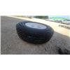Image 5 : Surerider ST205/75R14 Tubeless Trailer Tire, Load Range D, on White 5-Lug Steel Wheel/7tire Good