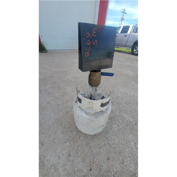 Custom-Built Portable Propane Tire Pig