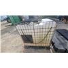 Image 2 : Composite IBC Tote, 286 Gallon, with Electric Transfer Pump and Filter Assembly