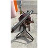 Image 6 : Adjustable Roller Stand & Air Hose Reel w/ Gauge, Air Filter, & 3 Quick Connects