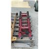 Image 3 : Motorcycle Lift Jack & Seized Large Yellow Floor Jack