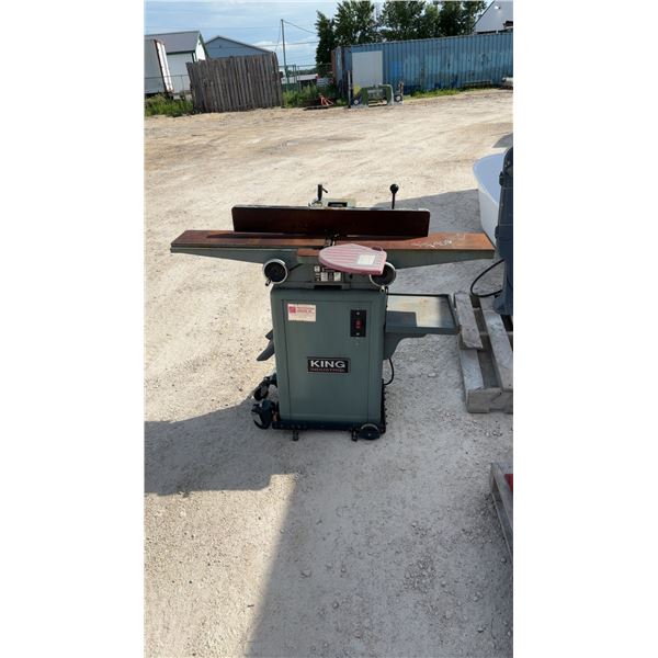 King Industrial KC-60FX 6" Wood Jointer, 2004, 115/230V, 13/6.5 Amps, 3600 RPM, Not Tested