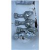 Image 3 : Fiberglass Clawfoot Bathtub, Chrome Faucet, Shower Head, & Four Claw Feet
