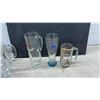 Image 4 : Assorted Glassware Including Wine Glasses, Beer Steins, Tumblers, Shot Glasses