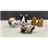 Image 3 : Collection of Novelty and Souvenir Salt and Pepper Shakers, Ceramic and Glass, London, NY and More