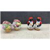 Image 6 : Collection of Novelty and Souvenir Salt and Pepper Shakers, Ceramic and Glass, London, NY and More