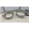 Image 14 : Vintage Silver-Plated Tea and Coffee Service Set with Ornate Tray, Goblets, Bowls and More