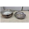 Image 15 : Vintage Silver-Plated Tea and Coffee Service Set with Ornate Tray, Goblets, Bowls and More