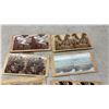 Image 6 : Antique Holmes-Style Stereoscope Viewer with Assorted Stereoview Cards