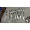 Image 7 : Cased Mid-Century Silver-Plated Flatware Set With Serving Pieces and Collector Spoons and More
