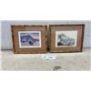 Image 1 : Two Howard Rogers Limited Edition Hong Kong Harbor Prints, 41/1000 and 69/1000, Bamboo Frames