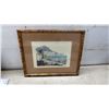 Image 2 : Two Howard Rogers Limited Edition Hong Kong Harbor Prints, 41/1000 and 69/1000, Bamboo Frames