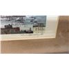Image 3 : Two Howard Rogers Limited Edition Hong Kong Harbor Prints, 41/1000 and 69/1000, Bamboo Frames