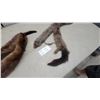 Image 4 : Vintage Mink Fur Stoles/Necklets with Whole Pelts and Decorative Chain, Set of 2