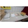 Image 1 : Pyrex Glass Baking Dishes, Marinex Loaf Pan and Tray, and General Electric Slicing Knife