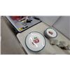 Image 2 : Casuals China Pearl Apple Pattern Dinnerware Set, Plates, Bowls, and Mugs 26 Piece