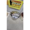 Image 2 : Stainless Steel Stockpot, Beige Enamelware Pot and White Enamelware Pot, All with Lids
