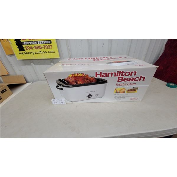 Hamilton Beach 18-Quart Roaster Oven, Model 32180