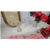 Image 4 : Duralex Picardie Tempered Glass Tumblers, Antique Gilt Oval Frame, Poinsettias and More