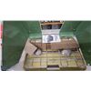 Image 4 : Coleman Green 2-Burner Propane Camp Stove, Propane Adapter Hose, Red Clamp Lamp and More