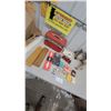 Image 1 : Vintage Red Vanity Case, Cribbage Boards, Playing Cards, Checkers and More