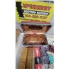 Image 6 : Vintage Red Vanity Case, Cribbage Boards, Playing Cards, Checkers and More