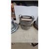 Image 3 : Galvanized Metal Chicken Waterer Feeder with Domed Lid and Bail Handle
