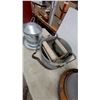 Image 4 : Galvanized Metal Chicken Waterer Feeder with Domed Lid and Bail Handle
