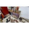 Image 7 : Antique Horseshoes, Two-Handled Drawknife, Cast Iron Pulley, Rope Halter and More