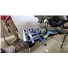 Image 4 : King Canada KGS-1025L 10" Sliding Compound Miter Saw on Portable Stand With Roller Extensions
