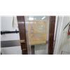 Image 3 : Vintage Wooden Door with Glass Panel, Brass Mail Slot, and Surface-Mounted Lock