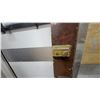 Image 4 : Vintage Wooden Door with Glass Panel, Brass Mail Slot, and Surface-Mounted Lock