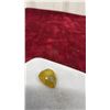 Image 7 : Pear-Shaped Green Yellow Sapphire Gemstone and Pear-Shaped Green Chalcedony Gemstone