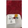 Image 1 : Oval Reddish Pink Rhodolite Garnet Gemstone, Octagonal Yellow Citrine Gemstone