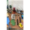 Image 3 : Assorted Hardware & Tools: Garrison Door Passage Set, Hammers, Paint Rollers, Caulk Gun, & More