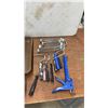 Image 5 : Assorted Hardware & Tools: Garrison Door Passage Set, Hammers, Paint Rollers, Caulk Gun, & More