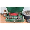 Image 6 : Coleman Model 421-D Camp Stove, Solar Panel Charger, Copper Mugs & Cocktail Shaker