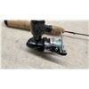 Image 10 : Spring Lock Boat Seat Pedestal, 2 Fishing Rods & 3 Reels, Rond's Marine Tumblers & Koozies, & More