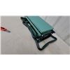 Image 3 : Folding 2-in-1 Garden Kneeler and Seat with Padded Kneeling Surface and Fabric Pouch