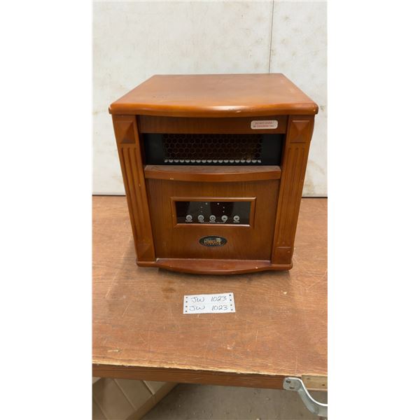 The Comfort Furnace Titanium Portable Infrared Heater, Power Cord, & Manual