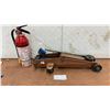 Image 1 : Fire Extinguisher & Hydraulic Floor Jack