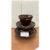 Image 1 : Large Brown Ceramic Insulator