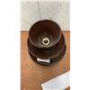Image 2 : Large Brown Ceramic Insulator