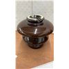 Image 3 : Large Brown Ceramic Insulator